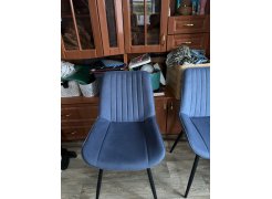 Стул на металлокаркасе Вейв темно-серый / черный фото покупателя 200