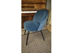 Стул на металлокаркасе Gabi blue / black фото покупателя 261