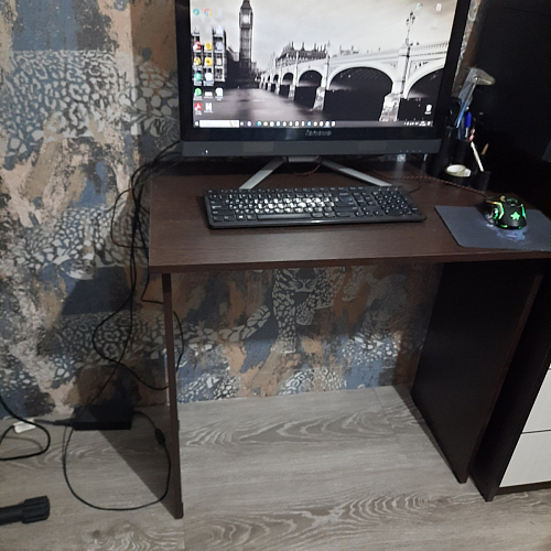 Стол письменный Kiwi белый  - Уцененный экземпляр фото покупателя 57