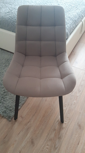 Стул на металлокаркасе Челси бирюзовый / черный фото покупателя 179