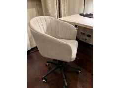 Компьютерное кресло Тибо confetti chocolate / белый фото покупателя 152