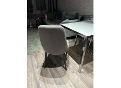 Стул на металлокаркасе Kora gray / black фото покупателя 129