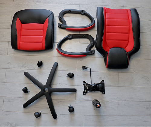 Компьютерное кресло Kano 1 red / black фото покупателя 135