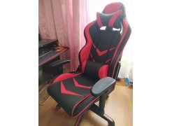 Компьютерное кресло Racer черное / оранжевое фото покупателя 111