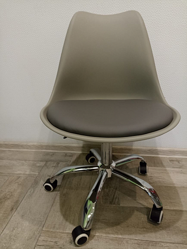 Компьютерное кресло Kolin cappuccino / chrome фото покупателя 101