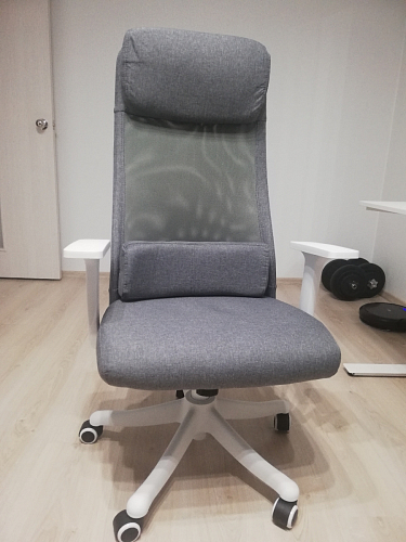 Компьютерное кресло Salta gray / white фото покупателя 12