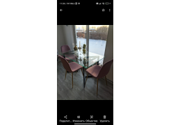 Стул на металлокаркасе Dabl wine red фото покупателя 19