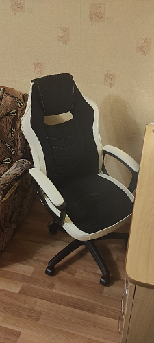 Компьютерное кресло Gamer черное / бежевое фото покупателя 67