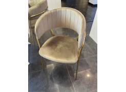 Стул на металлокаркасе Kamelia темно-серый / золотой фото покупателя 34