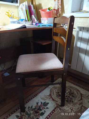 Стул деревянный Camel white / light grey фото покупателя 39