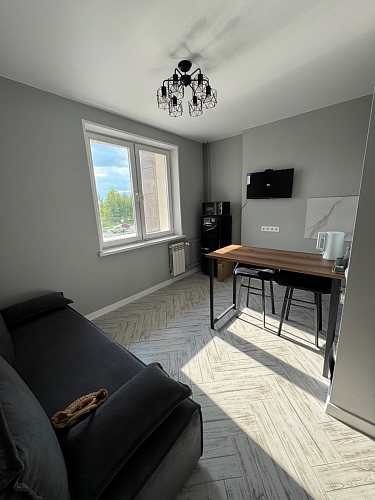 Барная стойка Дилан Лофт 120х40х98 дуб делано темный фото покупателя 168