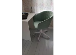 Компьютерное кресло Тибо confetti chocolate / белый фото покупателя 53