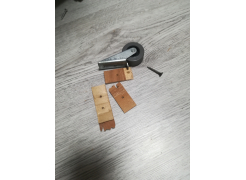 Диван Меркурий прямой рогожка серый / эко кожа черный со спальным местом 160 см фото покупателя 14