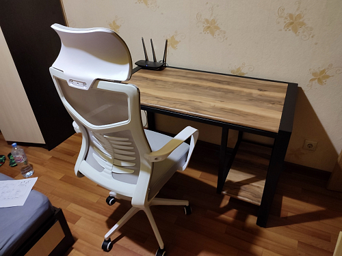 Компьютерное кресло Montana blue / white фото покупателя 2