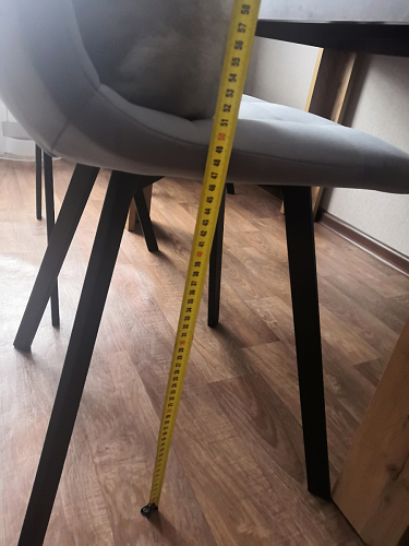 Комплект стульев Чилли 2 шт бежевый / черный фото покупателя 1252