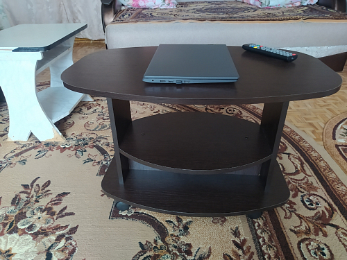 Журнальный стол Лидер ясень шимо темный фото покупателя 3