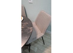 Стул на металлокаркасе Вейв П темно-серый / черный фото покупателя 277