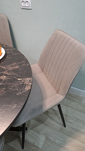 Комплект стульев Седа К 2 шт латте / черный фото покупателя 277