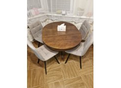 Стул на металлокаркасе Чилли розовый / черный каркас фото покупателя 535