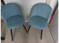 Стул на металлокаркасе Gabi gray / black фото покупателя 400