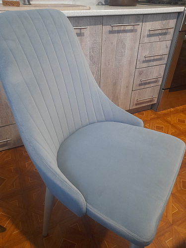 Стул на металлокаркасе Kora beige / black фото покупателя 449