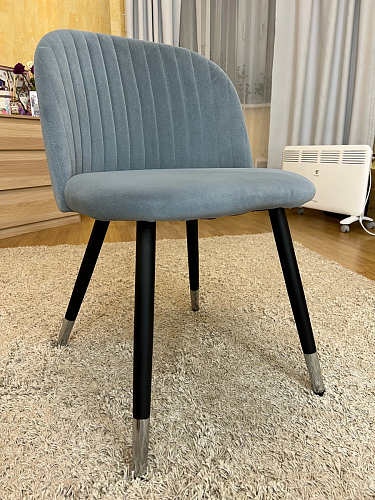 Стул на металлокаркасе Gabi latte / gold / black фото покупателя 8