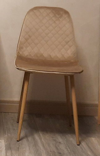 Стул на металлокаркасе Capri blue / white фото покупателя 138