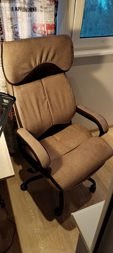 Компьютерное кресло Duke metal BL серый фото покупателя 6