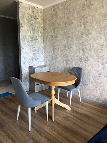 Стул на металлокаркасе Kora beige / black фото покупателя 8