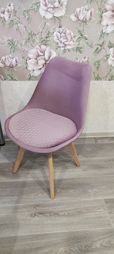 Стул Bonuss blue / wooden legs фото покупателя 13