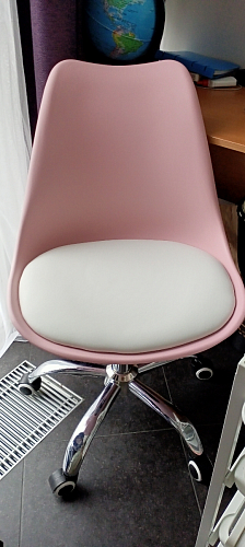 Компьютерное кресло Kolin pink / white фото покупателя 72