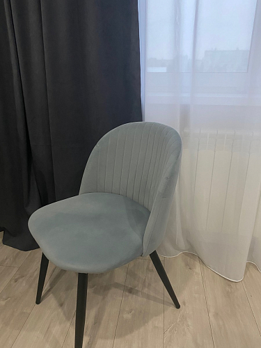 Стул на металлокаркасе Gabi gray / black фото покупателя 391