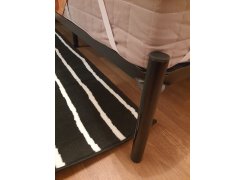 Односпальная кровать Фади 80х200 черная фото покупателя 512