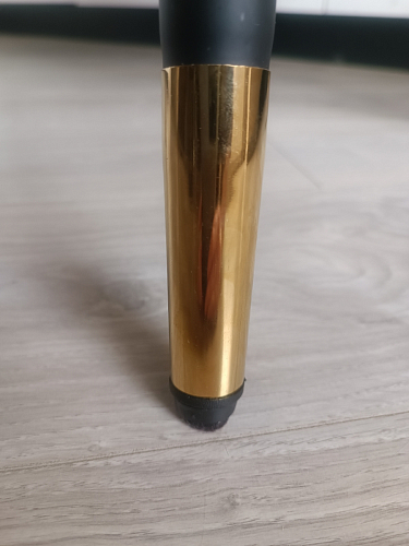 Стул на металлокаркасе Gabi latte / gold / black фото покупателя 512