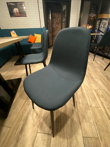 Стул на металлокаркасе Lilu 05 gray / white фото покупателя 23