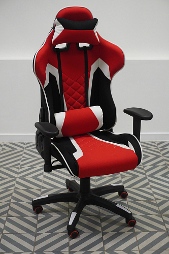 Компьютерное кресло Prime черное / синее из шоурума 2