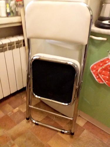 Стул Chair раскладной белый фото покупателя 29