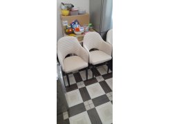 Стул на металлокаркасе Vener beige / black фото покупателя 3