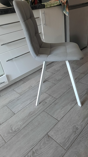 Стул на металлокаркасе Чилли черный / зеленый фото покупателя 814