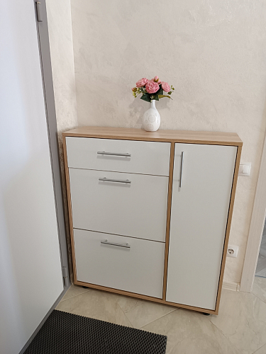 Обувница ТП-4 дуб сонома / белый фото покупателя 24