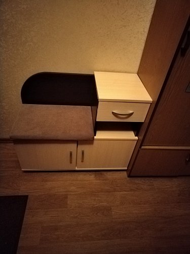 Обувница Аврора дуб млечный / венге фото покупателя 72