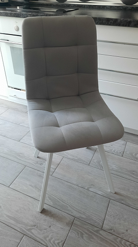 Стул на металлокаркасе Чилли зеленый / черный фото покупателя 808