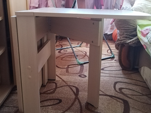 Стол-книжка СтК6 венге высота 54 см фото покупателя 21