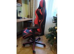 Компьютерное кресло Racer черное / голубое фото покупателя 88