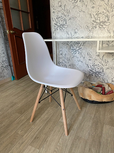 Пластиковый стул Eames PC-015 желтый фото покупателя 281