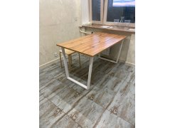 Стол Лота Лофт 140 25 мм черный матовый / бетон фото покупателя 686