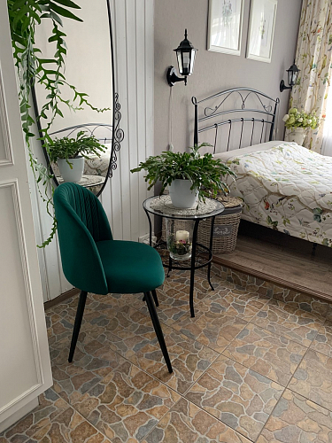 Стул на металлокаркасе Gabi latte / gold / black фото покупателя 296