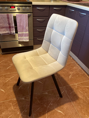 Стул Чилли 2 темно-серый  / черный фото покупателя 874