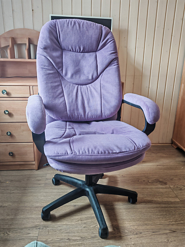 Компьютерное кресло Comfort Lux/Комфорт Люкс серый фото покупателя 6