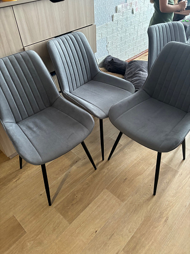 Комплект стульев Седа К 4 шт латте / черный фото покупателя 121